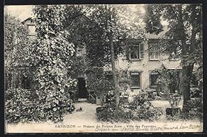 Carte postale Barbizon, Maison du Peintre Ziem, Villa des Fauvettes