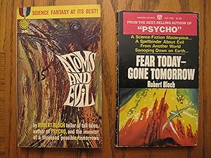 Imagen del vendedor de Robert Bloch Economical Reading Lot - 2 Paperback Book Lot (See Picture for Titles) a la venta por Clarkean Books