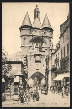 Carte postale Bordeaux, La Grosse Cloche