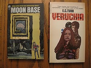 Imagen del vendedor de E. C. Tubb Economical Reading Lot - 2 Paperback Book Lot (See Picture for Titles) a la venta por Clarkean Books