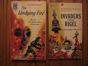 Imagen del vendedor de Fletcher Pratt Economical Reading Lot - 2 Paperback Book Lot (See Picture for Titles) a la venta por Clarkean Books