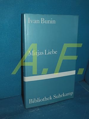 Bild des Verkufers fr Mitjas Liebe : Novelle (Bibliothek Suhrkamp Band 841) zum Verkauf von Antiquarische Fundgrube e.U.