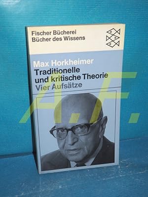 Bild des Verkufers fr Traditionelle und kritische Theorie : fnf Aufstze Fischer , 11240 zum Verkauf von Antiquarische Fundgrube e.U.