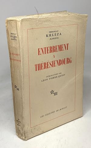 Seller image for Enterrement  Thrsienbourg for sale by crealivres