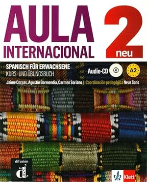 Seller image for Aula Internacional 2 : Spanisch fr Erwachsene : Kurs- und bungsbuch : mit Audio-CD : for sale by Versand-Antiquariat Konrad von Agris e.K.