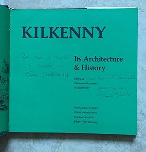 Seller image for Kilkenny -Its Architecture and History for sale by Joe Collins Rare Books