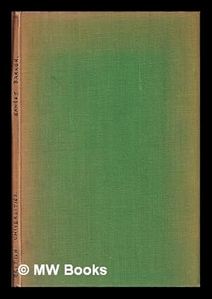 Seller image for British universities / Ernest Barker for sale by MW Books