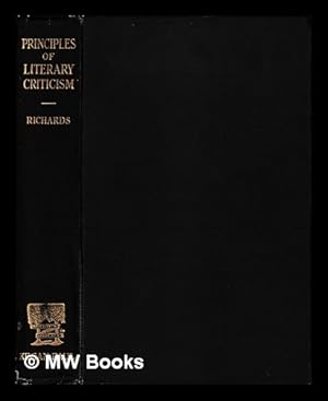 Seller image for Principles of Literary Criticism / by I. A. Richards for sale by MW Books