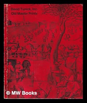 Image du vendeur pour Old master prints: catalogue number 6 mis en vente par MW Books