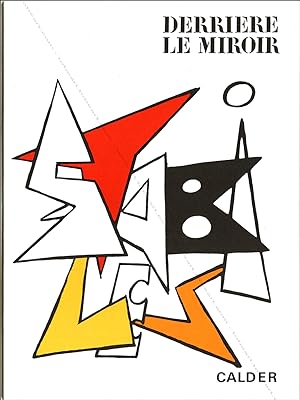 Imagen del vendedor de Derrire Le Miroir N141. CALDER. a la venta por Librairie-Galerie Dorbes Tobeart