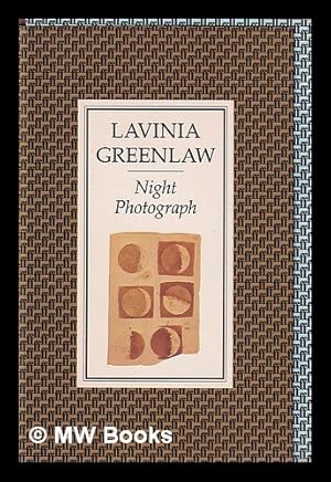 Immagine del venditore per Night photograph / Lavinia Greenlaw venduto da MW Books