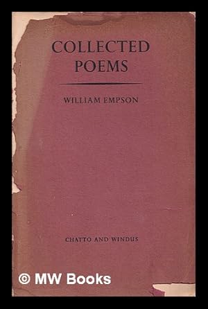 Bild des Verkufers fr Collected poems / William Empson zum Verkauf von MW Books