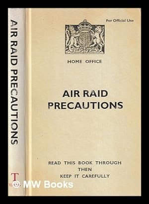 Imagen del vendedor de Air raid precautions / edited by Campbell McCutcheon a la venta por MW Books