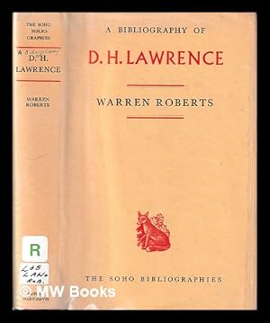 Immagine del venditore per A Bibliography of D. H. Lawrence venduto da MW Books
