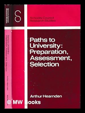 Seller image for Paths to university: preparation, assessment, selection for sale by MW Books