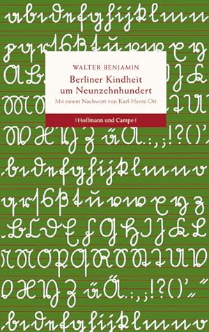 Seller image for Berliner Kindheit um Neunzehnhundert for sale by antiquariat rotschildt, Per Jendryschik