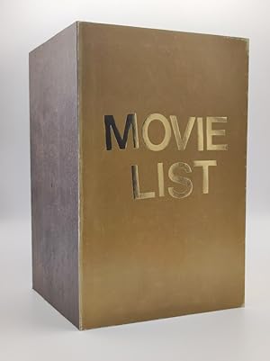 Imagen del vendedor de Movie List. a la venta por Kunstbroker GmbH
