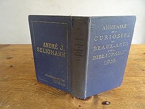 Annuaire De La Curiosité Des Beaux-Arts Et De La Bibliophilie Fondé en 1911 Paris - Départements ...