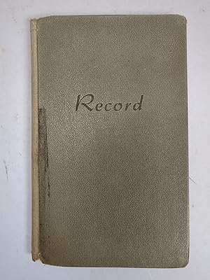 Record Kleinrechenapparat mit Anleitung