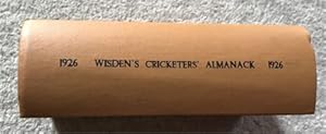 1926 Wisden Rebind, Bound with Rear Cover, Strategy 1