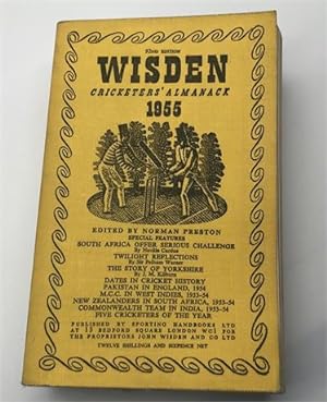 1955 Linen Cloth Wisden (Softback) - Very Good Condition