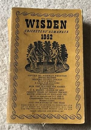 1952 Linen Cloth Wisden (Softback)