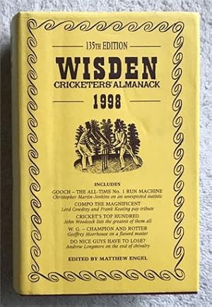 1998 Wisden - Hardback & Dust Jacket.