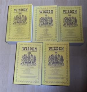1980 - 1984 Wisdens, Linens (Set of 5) - - 6/10s