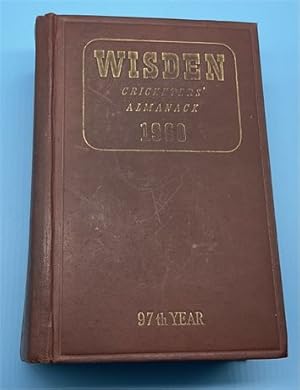 1960 Hardback Wisden.