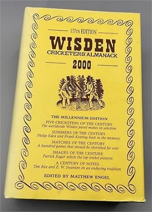 2000 Original Hardback Wisden with Dust Jacket