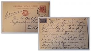 Bild des Verkufers fr Postkarte / Ganzsache. Antiquarische Nachfrage v. 19.6.1911 (Adressiert an A. Bielefeld`s Hofbuchhandlung, Karlsruhe) zum Verkauf von ANTIQUARIAT H. EPPLER