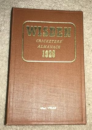 1926 Wisden - Rebind with Covers.