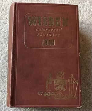 1950 Wisden, Hardback - Ex Library.