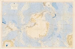 Antarctica. No. 2562. Compiled from all available sources to 1943, including the results of all A...