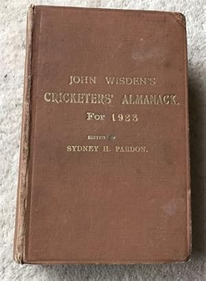 1923 Wisden Publishers Rebind