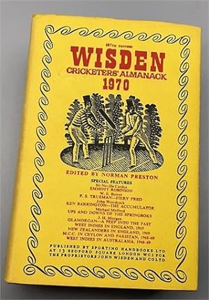 1970 Wisden Hardback & DJ