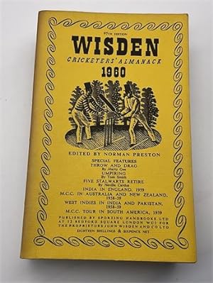 1960 Linen Cloth Wisden (Softback) - Very Good Condition