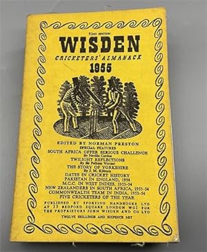 1955 Linen Cloth Wisden (Softback)