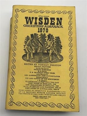 1970 Linen Cloth Wisden