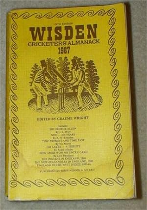 Immagine del venditore per 1987 Linen Cloth Wisden - Reference Only venduto da Wisden Shop