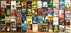 53 Bücher Krimis Kriminalromane, Krimi, Thriller, Romane, Hardcover u. Taschenbücher