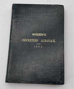 1888 Wisden Rebound to Title Page