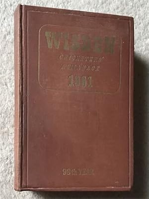 1961 Hardback Wisden - Poor