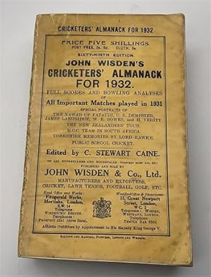 1932 Paperback Wisden