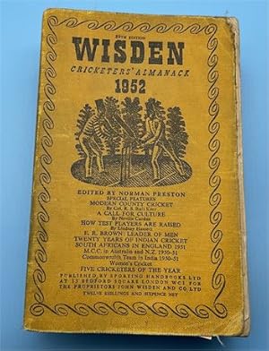 1952 Linen Cloth Wisden (Softback)