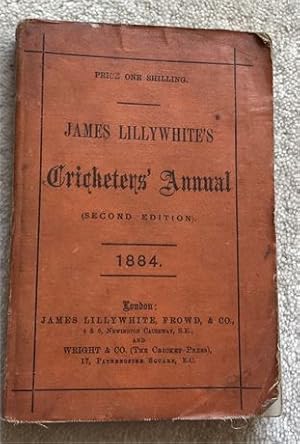 Lillywhite Annual for 1884, No Plate (2nd Edition)