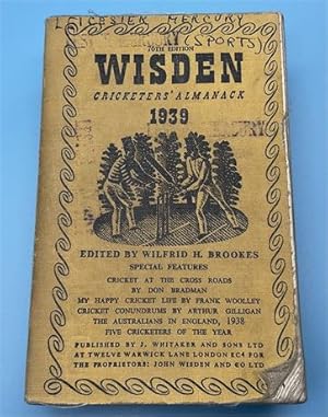 1939 Original Linen Wisden. Great Price