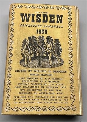 1938 Linen Wisden, 1st Linen.