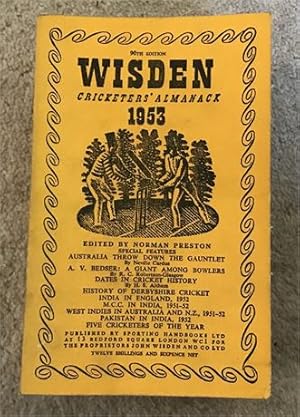 1953 Linen Cloth Wisden - Very Good Condition