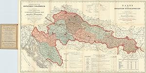 (Croatia and Slavonia). Karte von Kroatien und Slavonien. Entworfen und Sr. Excellenz dem Grafen ...